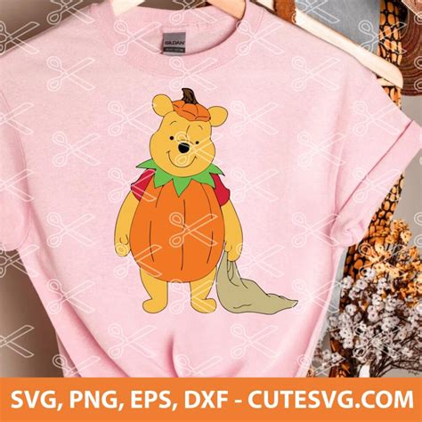 Winnie the Pooh Halloween SVG | Halloween SVG | PNG DXF EPS for Cricut
