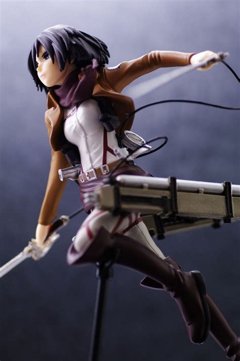 Who vows to exterminate the titans after a attack on titan about the destruction of his hometown and the death of his mother. Attack on Titan Mikasa Figure ~ Animetal ~ Anime Figures ...