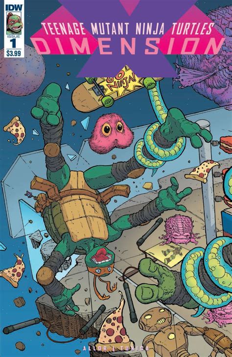 Exclusive Preview Teenage Mutant Ninja Turtles Dimension X 1