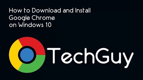 Google has put efforts into making its browser a safe one with great settings. How to Download and Install Google Chrome on Windows 10 - YouTube