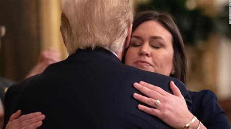 In Pictures Sarah Sanders White House Career