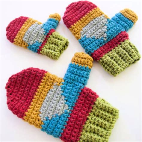 20 Free Crochet Mitten Patterns How To Crochet Mittens