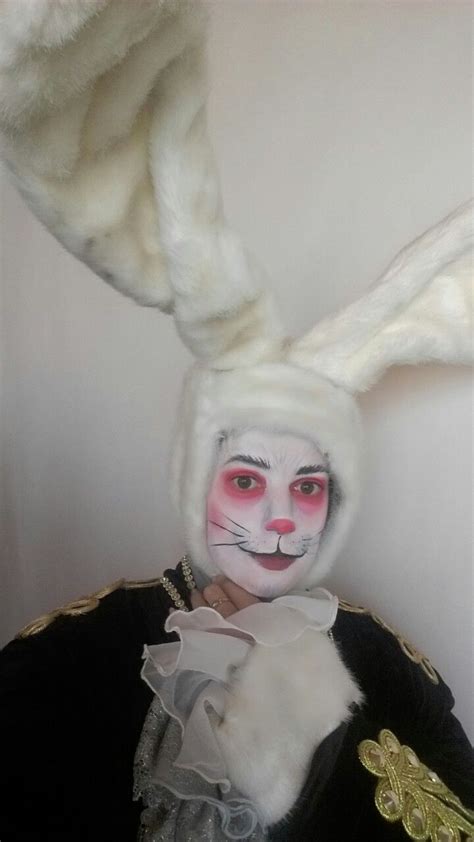 White Rabbit Alice In Wonderland Make Up White Rabbit Alice In Wonderland White Rabbit Makeup