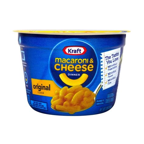 Kraft Heinz Kraft Mac And Cheese Easy Mac Cup 12 Kraft Mac N Cheese Easy Mac N