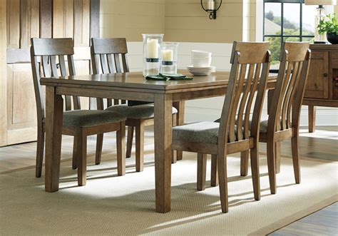 Faux white marble tulip dining table, oval, glam gold table, 48 by mw modern furniture. Flaybern Light Brown 5PC. Dining Set | Evansville ...