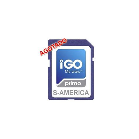 Igo Primo 3d Sur America Mapas Con Licencia Original
