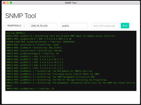 Snmp Command Line Tools Snmpwalk Snmpget Examples