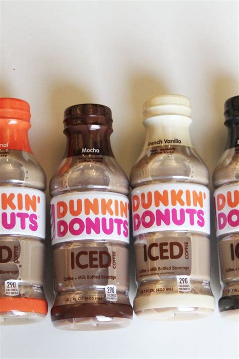 Dunkin Donuts New Bottled Iced Coffees Are Here And We Are Pumped