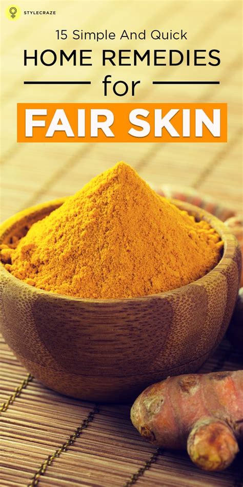26 Simple And Quick Home Remedies For Fair Skin Fair