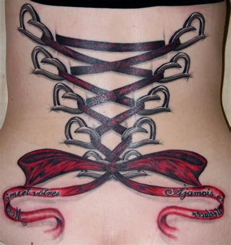 17 Beautiful Bow And Lace Tattoos For Women Design Swan Ribbon