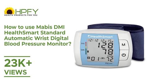 How To Use Mabis Dmi Healthsmart Standard Automatic Wrist Digital Blood