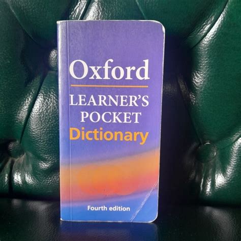 Jual Oxford Learners Pocket Dictionary 4 Edition Original Shopee