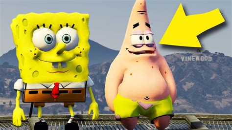 Spongebob And Patrick In Gta 5 Youtube