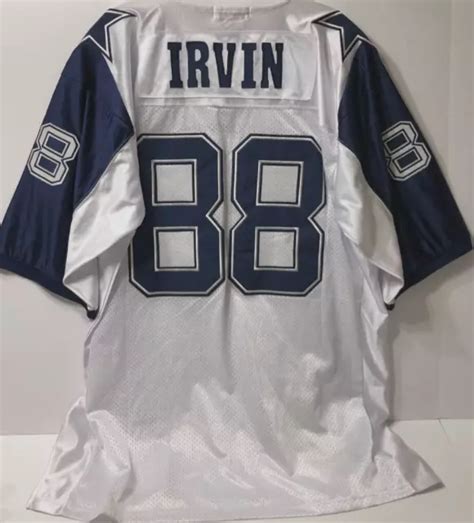 Michael Irvin 88 Dallas Cowboys 1994 Nfl 75th Nfc Throwbacks White