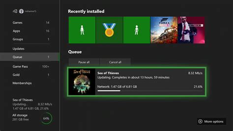 Finally Got Estimated Download Queue Feature In Xbox Update Of 1908 R