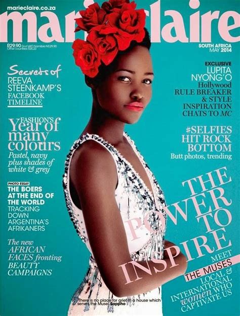 Lupita Nyongo Is Beautiful On The Cover Of Marie Claire