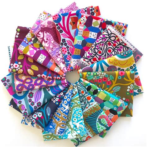 Endless Summer Fat Quarter Bundle Of Monika Forsberg Fabrics For Anna