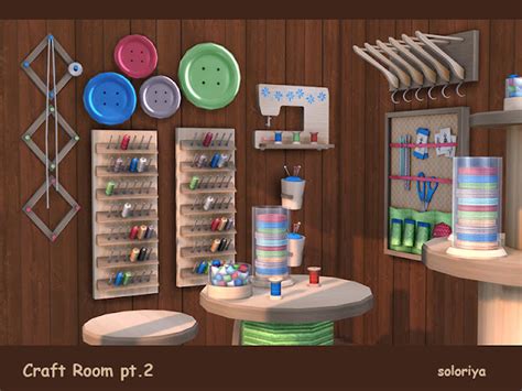 Sims 4 Ccs The Best Craft Room Part 2 By Soloriya