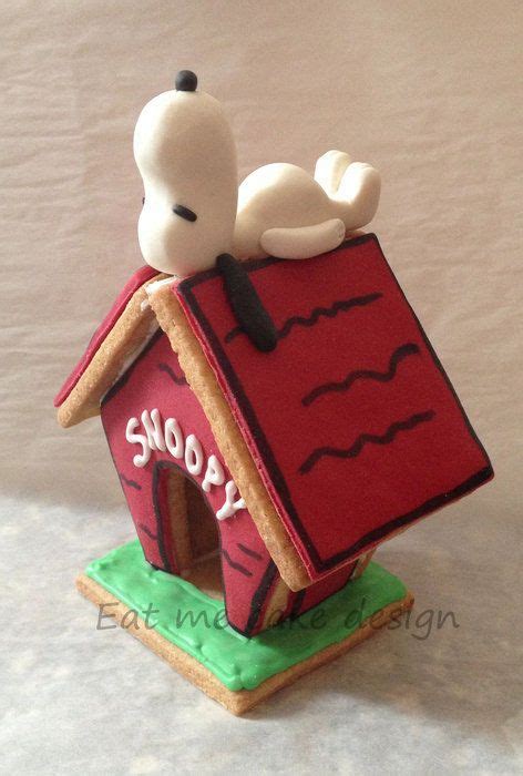 Snoopy Dog House Cinnamon Cookies And Gingerbread Houses Pinterest