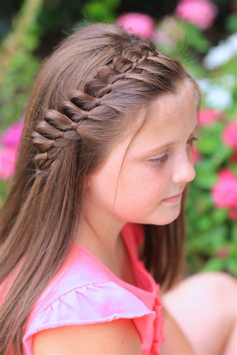 Even kids can look cute with simple braids. 4-Strand French Braid | Easy Hairstyles | Cute Girls ...