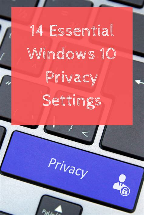 14 Essential Windows 10 Privacy Settings With Images Customized