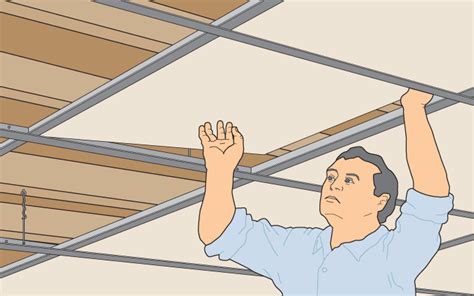 How To Install Drop Ceiling Home Interior Design