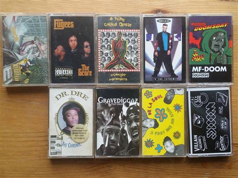hiphop cassette collection finds cassetteculture