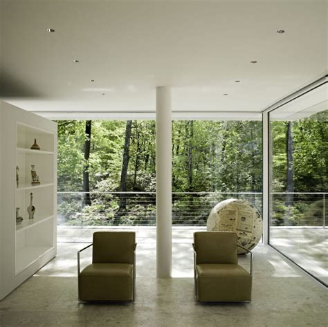 Cawah Homes The Olnick Spanu House Modern House Design In The Forest