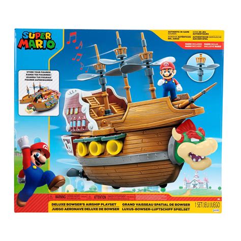 Super Mario Bowsers Deluxe Airship Playset