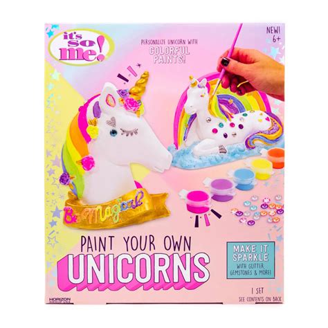 Paint Your Own Unicorn And Friends Its So Me Craft Kits For Kids