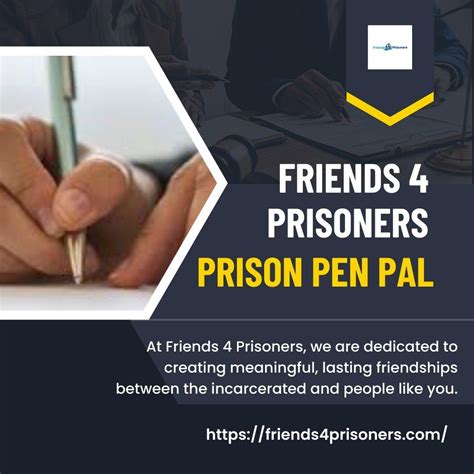 Prison Pen Pal Friends 4 Prisoners Ufriend4prisoners