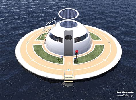 Ufo Floating Home From Above Inhabitat Green Design Innovation