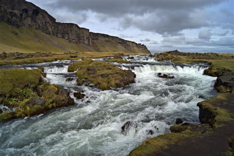 Iceland Countryside Stream Unk Exact Location Iceland