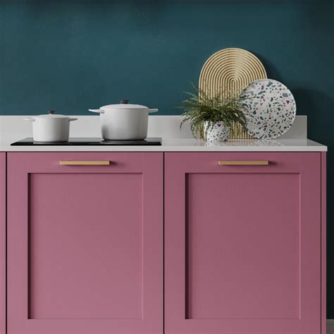 Pink Kitchens Pink Fitted Kitchens Howdens