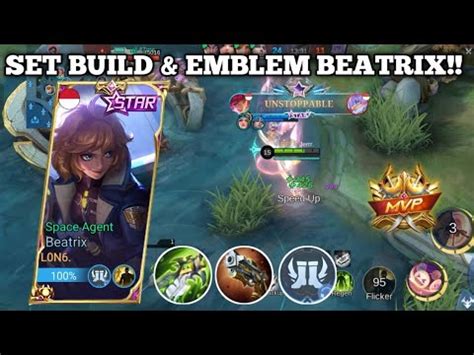 Gila Sih Set Build Emblem Beatrix Ini Emang Sakit Banget Sekali