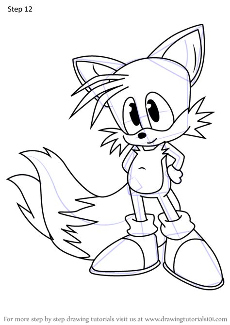 Sonic Coloring Pages Tails Coloring Pages