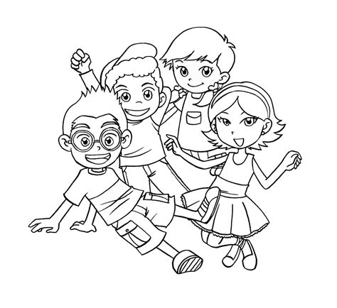 The little einsteins on the beach. Little Einsteins Coloring Pages