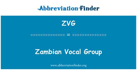 Zvg Definición Grupo Vocal De Zambia Zambian Vocal Group