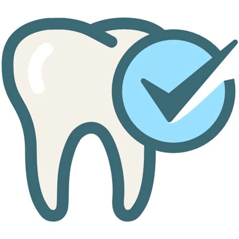 Care Dentist Dentistry Medical Oral Hygiene Tooth Tooth Check Icon