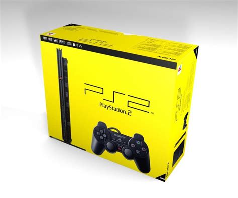 Sony Playstation 2 Slim Console Box Faithful Reproduction