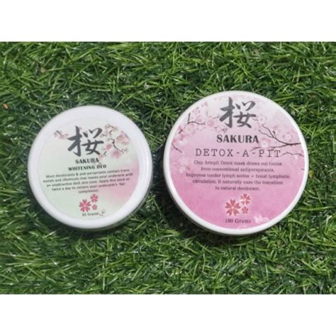 Sakura Whitening Deo And Detox A Pit Shopee Philippines