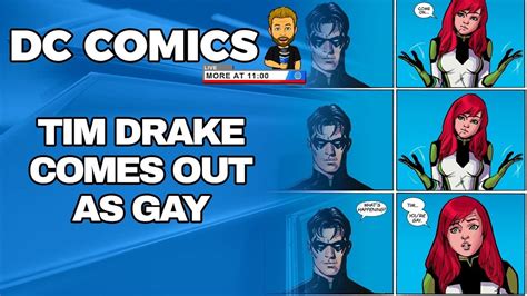 Is Tim Drake Bisexual Dc A Major Batman Character Has Come Out As
