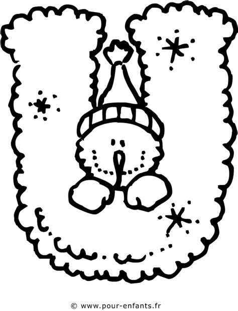 Coloriage grande lettres de l alphabet dessin gratuit à imprimer. Les lettres de l'alphabet | La lettre U dessin à imprimer ...