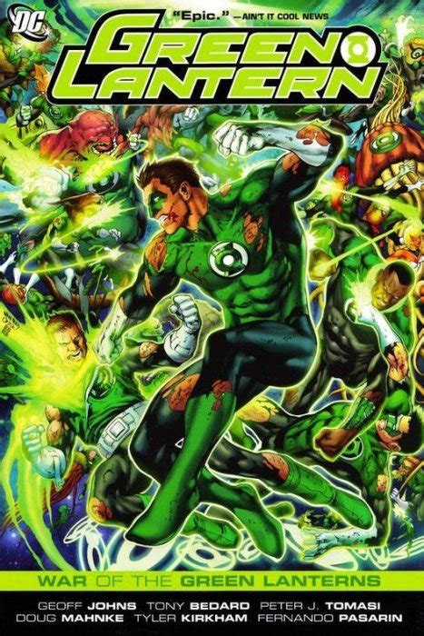 Green Lantern War Of The Green Lanterns Hard Cover 1 Dc Comics