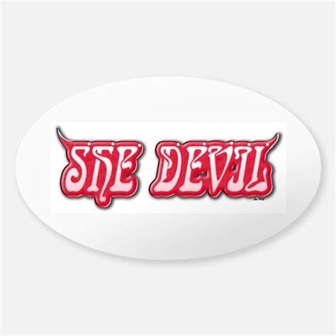 She Devil Bumper Stickers Car Stickers Decals And More