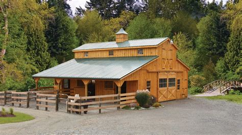 Custom Horse Barns In Ny Vt Pa Ma And Nh Garden Time