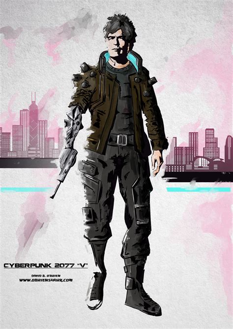 Artstation V From Cyberpunk 2077 Game