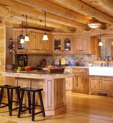 20 30 Rustic Cabin Kitchen Cabinets