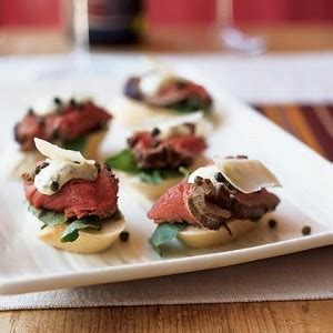 Put beef on a sheet of plastic wrap; Seared Beef Tenderloin Mini Sandwiches with Mustard ...