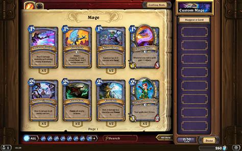 Mage Ready Made Decks Hearthstone Heroes Of Warcraft